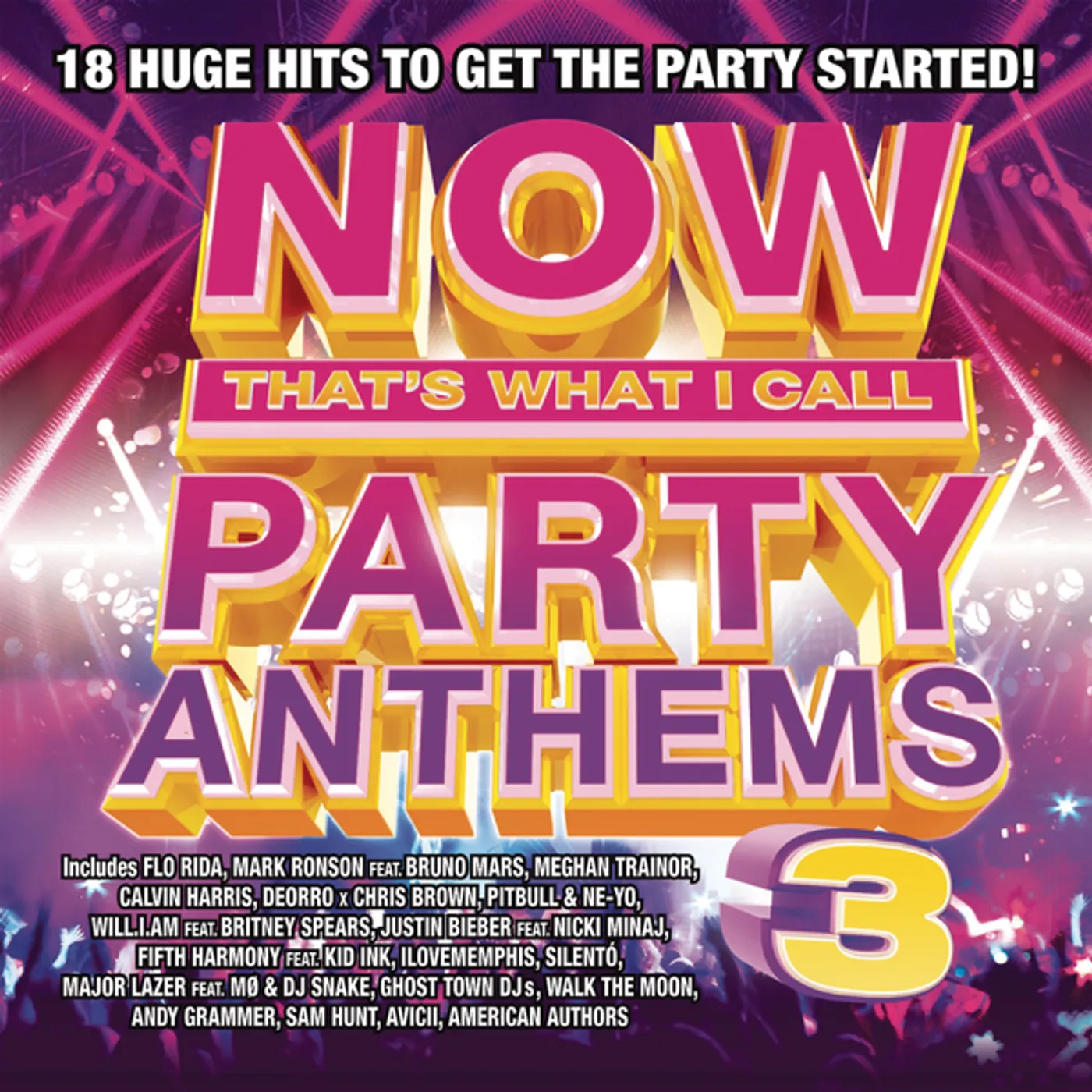 Various Artists NOW Party Anthems Volume 3 CD