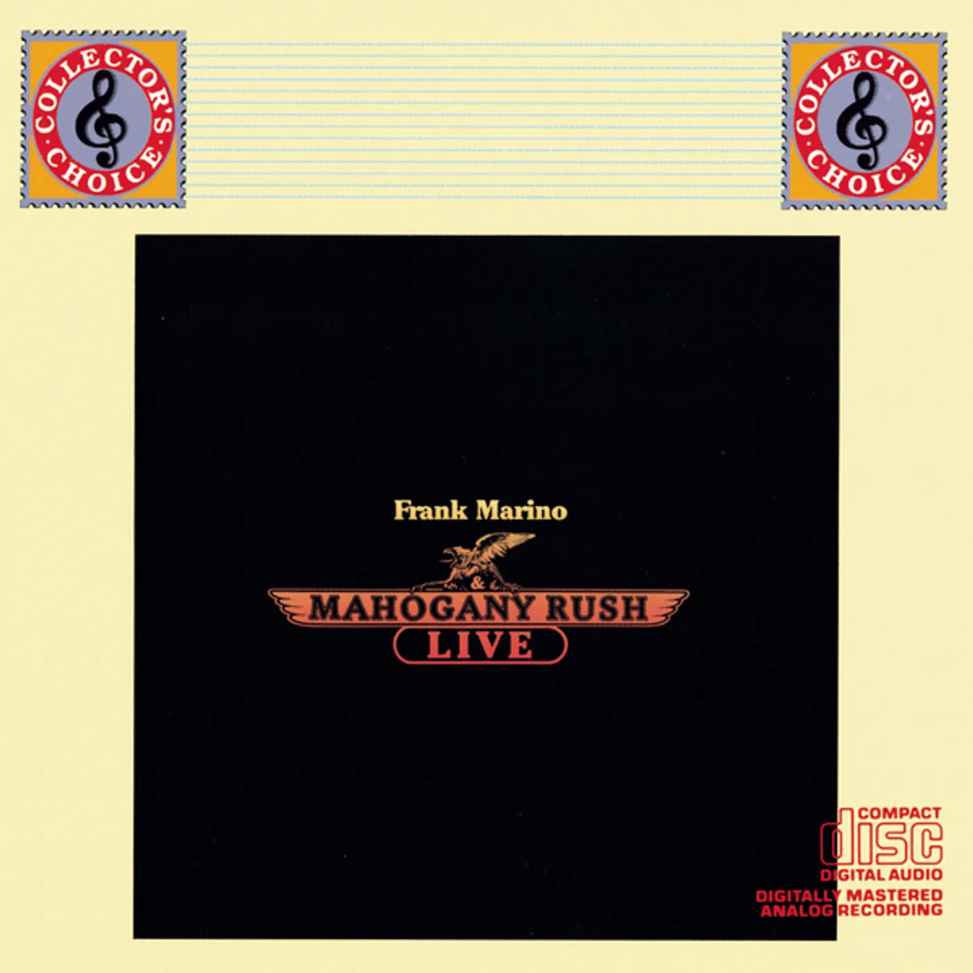 FRANK MARINO & MAHOGANY RUSH: LIVE CD
