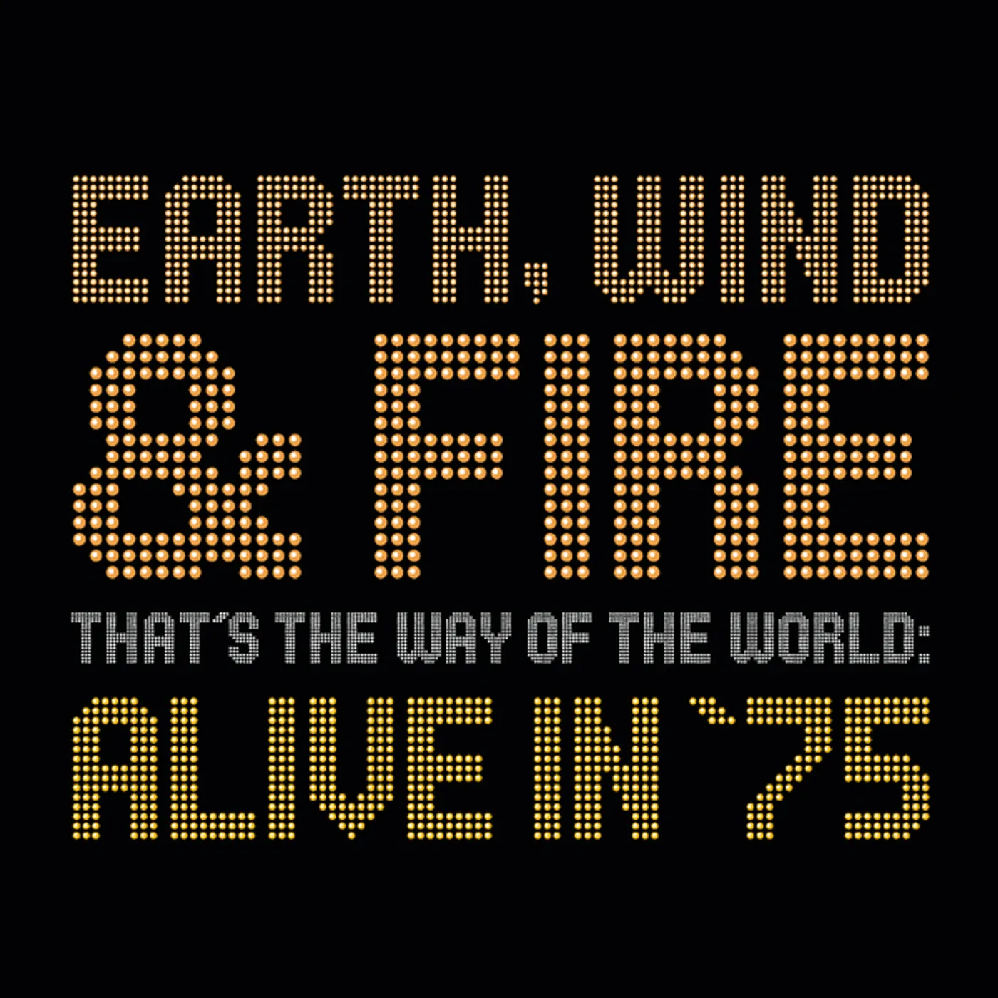 Earth, Wind & Fire THAT'S THE WAY OF THE WORLD: ALIVE IN 75 CD