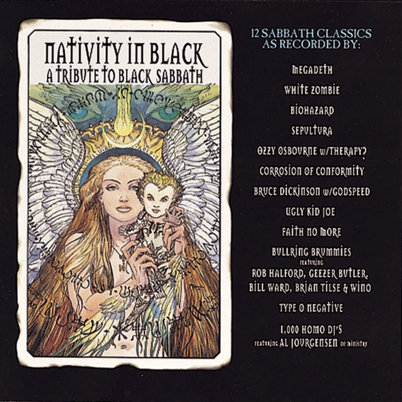 Various Artists  NATIVITY IN BLACK: BLACK SABBATH TRIBUTE / VARIOUS CD