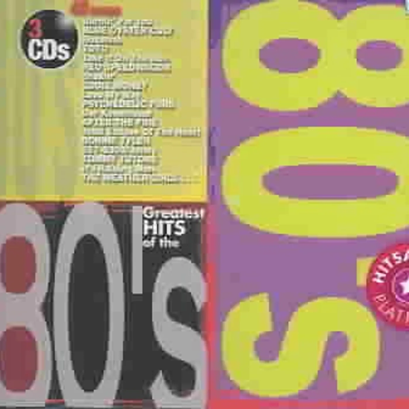 Various Artists Greatest Hits of the 80's CD