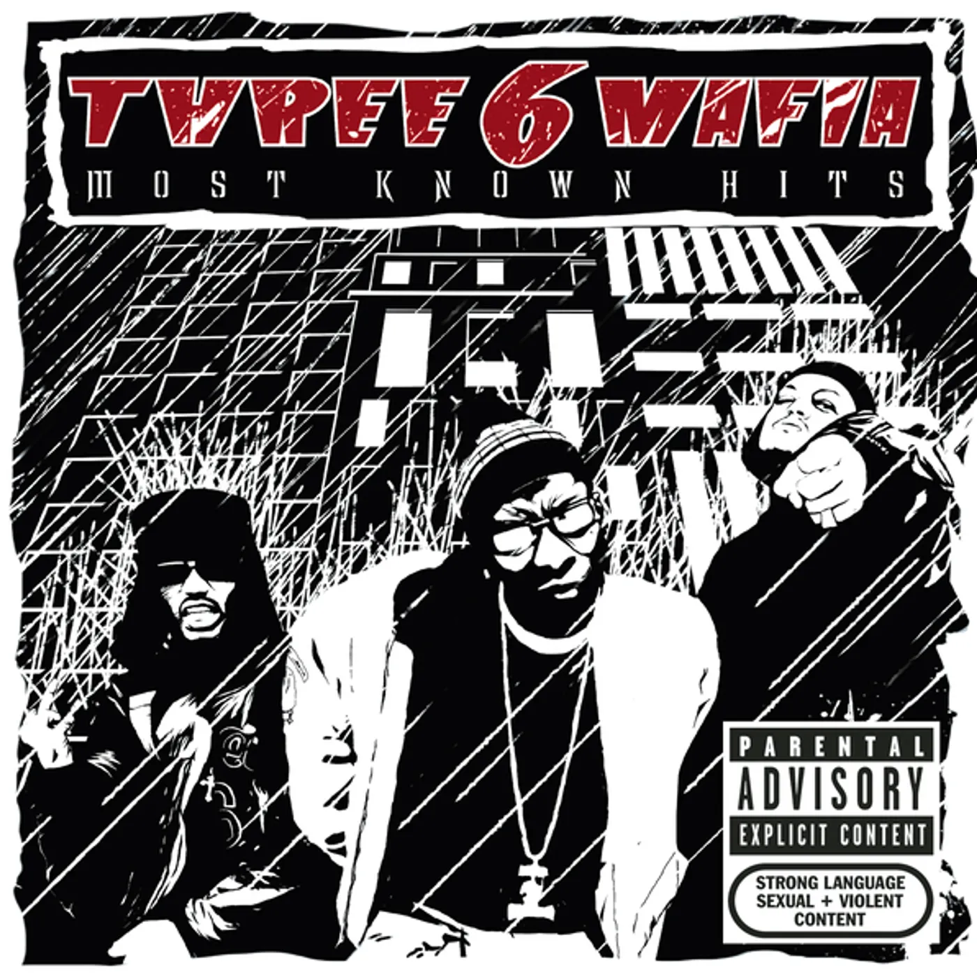 Three 6 Mafia MOST KNOWN HITS CD