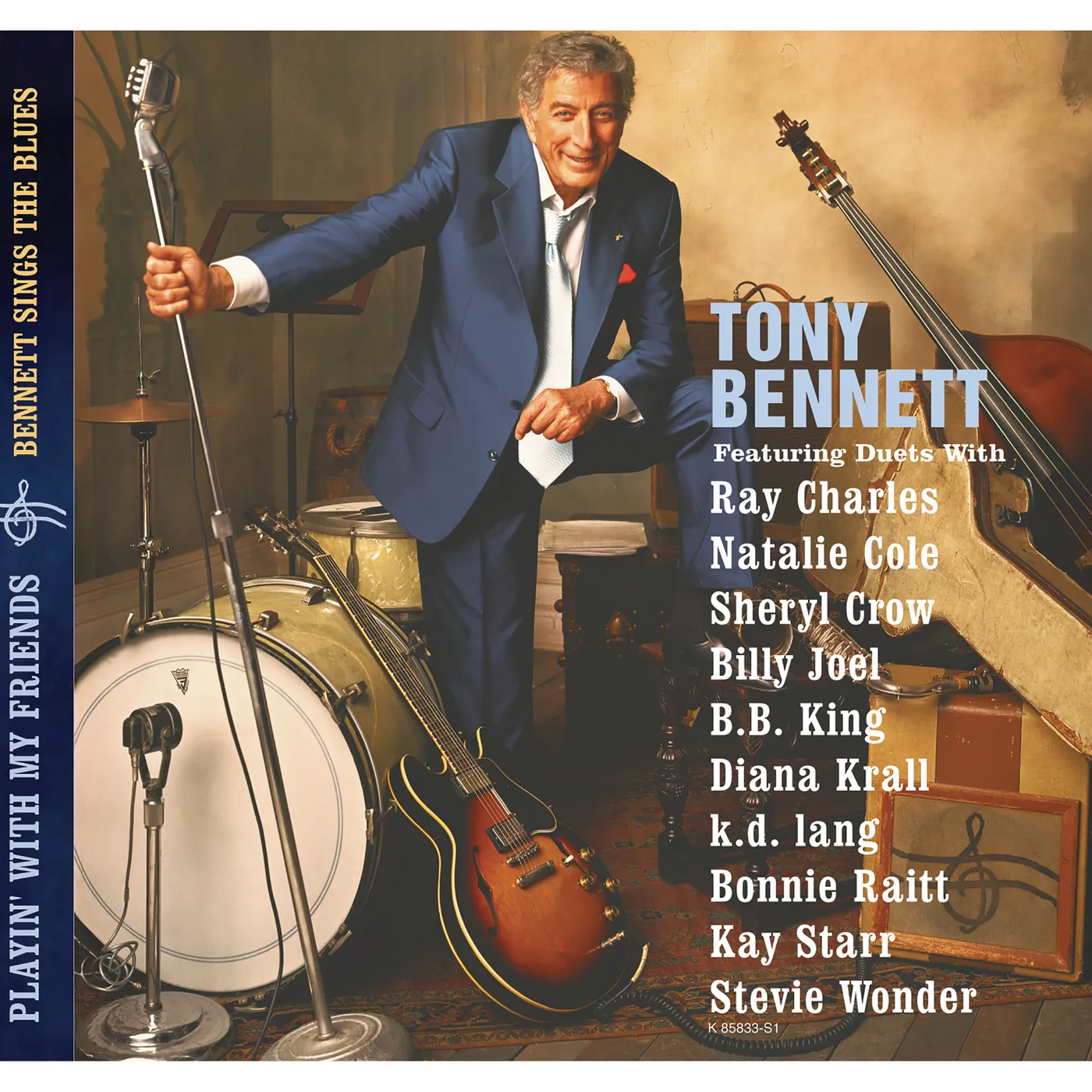 Tony Bennett PLAYIN WITH MY FRIENDS: BENNETT SINGS THE BLUES CD