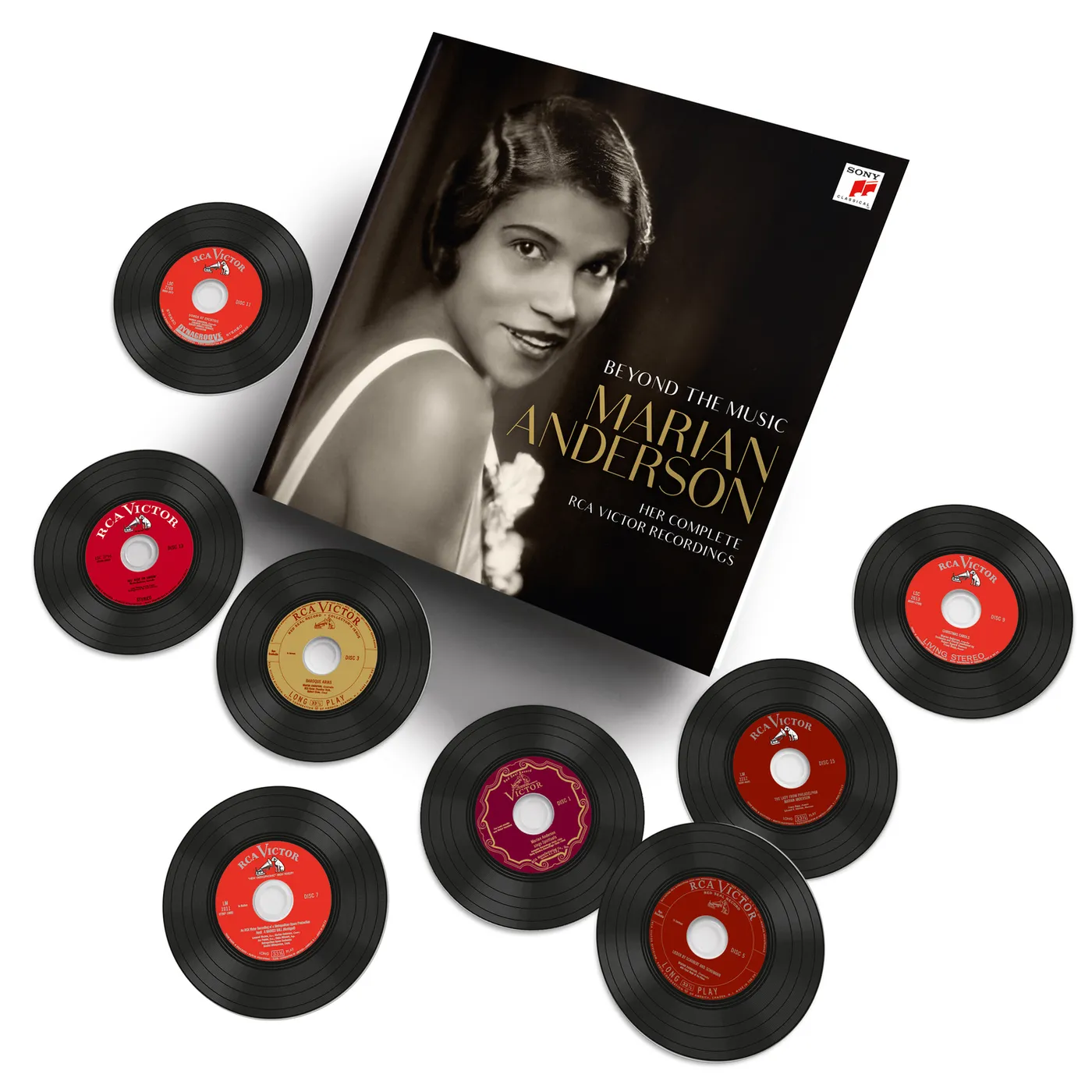 Marian Anderson BEYOND THE MUSIC (15CD) CD
