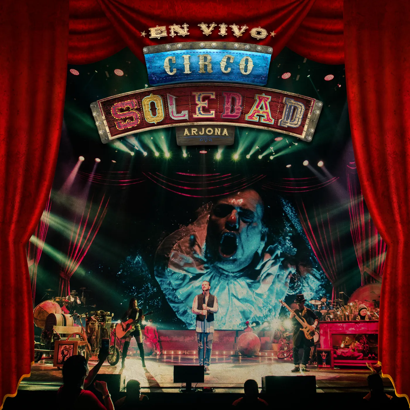 Ricardo Arjona Circo Soledad- Live CD