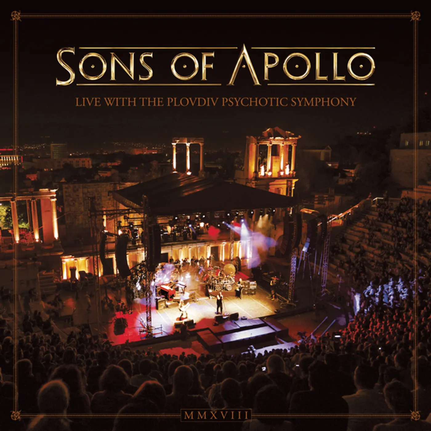 Sons Of Apollo LIVE WITH THE PLOVDIV PSYCHOTIC SYMPHONY (3 CD/DVD/BLU-RAY) CD