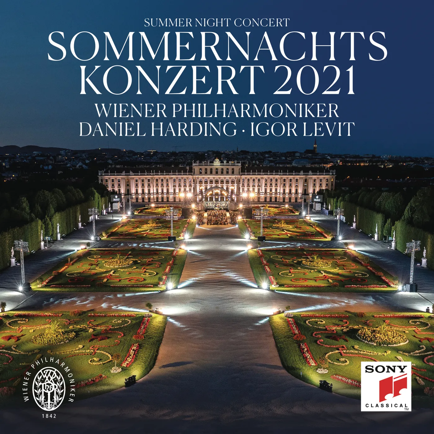 Daniel Harding & Wiener Philharmoniker SOMMERNACHTSKONZERT 2021 / SUMMER NIGHT CONCERT 21 CD