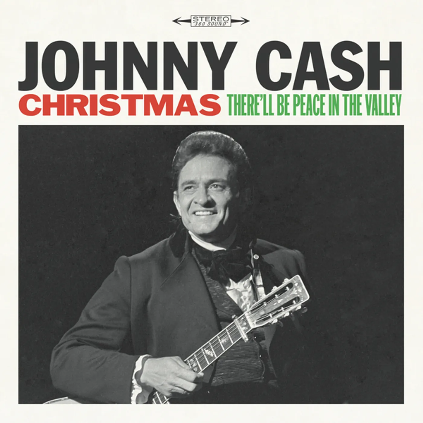 Johnny Cash CHRISTMAS: THERE'LL BE PEACE IN THE VALLEY Vinyl Record