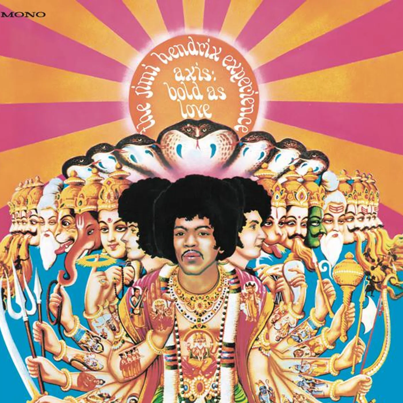 Jimi Hendrix AXIS: BOLD AS LOVE  (180G) Vinyl Record - Mono