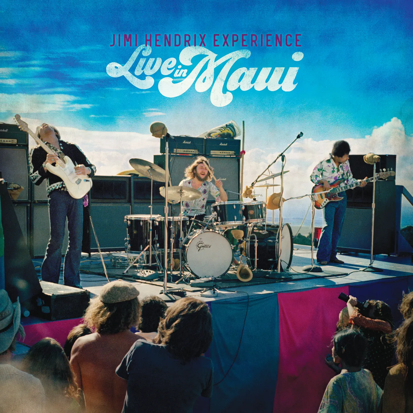 Jimi Hendrix LIVE IN MAUI (3LP/BLU-RAY) Vinyl Record