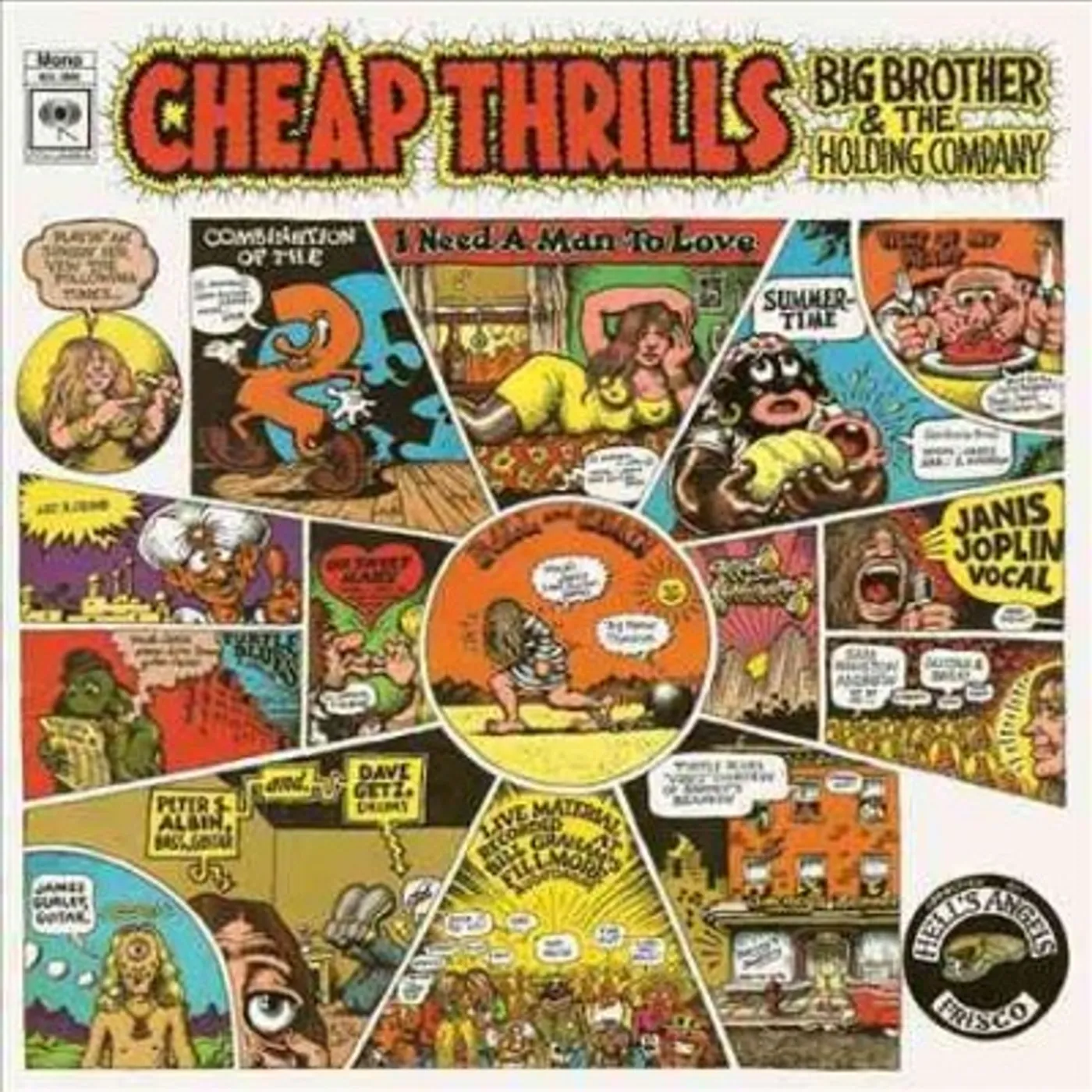 Big Brother & The Holding Company CHEAP THRILLS Vinyl Record - Mono