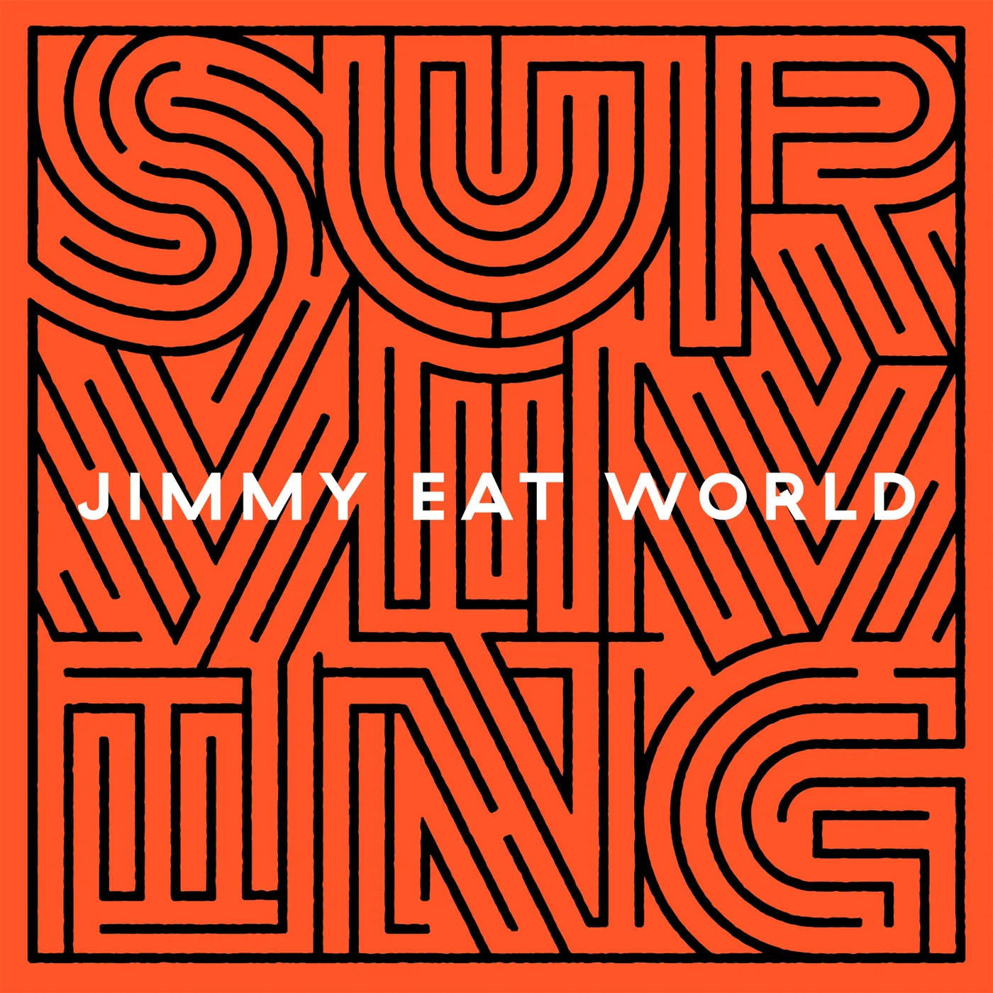 Jimmy Eat World SURVIVING (140G/GATEFOLD JACKET/DL INSERT) Vinyl Record
