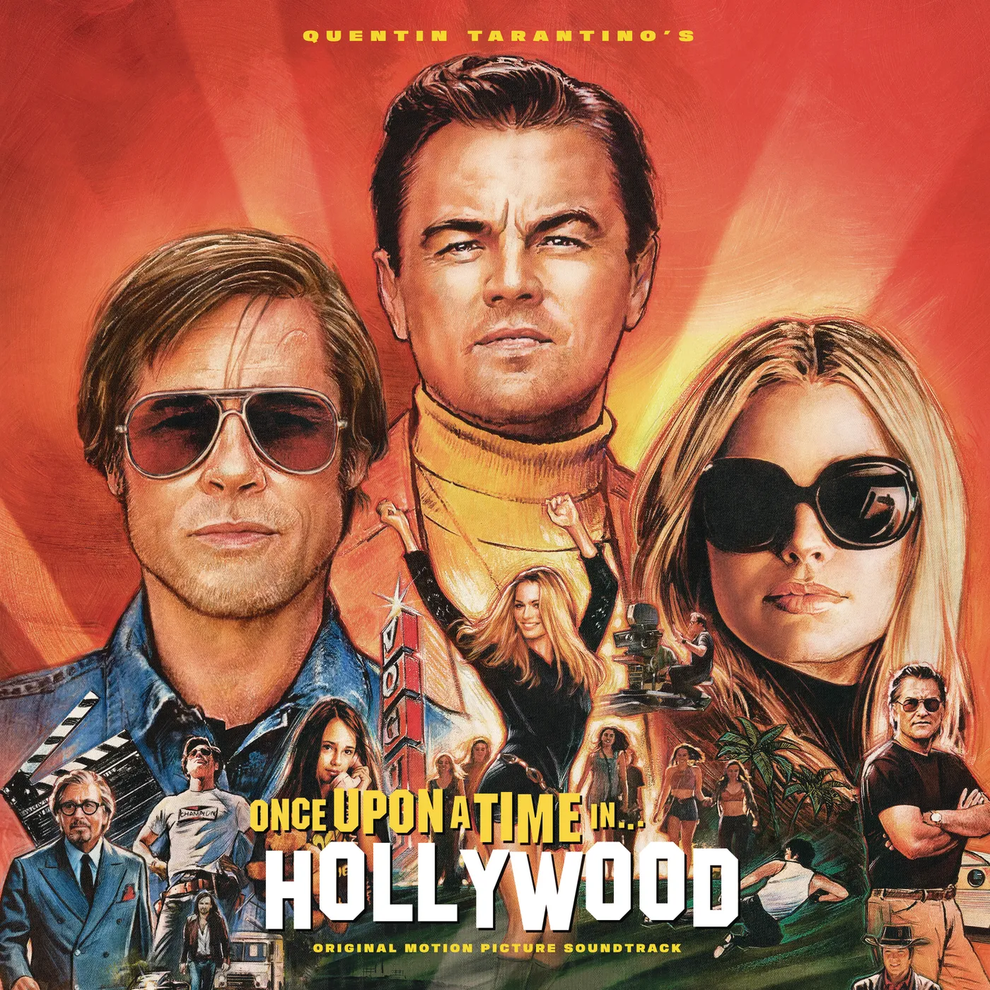 Various Artists  QUENTIN TARANTINO'S ONCE UPON A TIME IN HOLLYWOOD Original Soundtrack (2LP/150G) Vinyl Record
