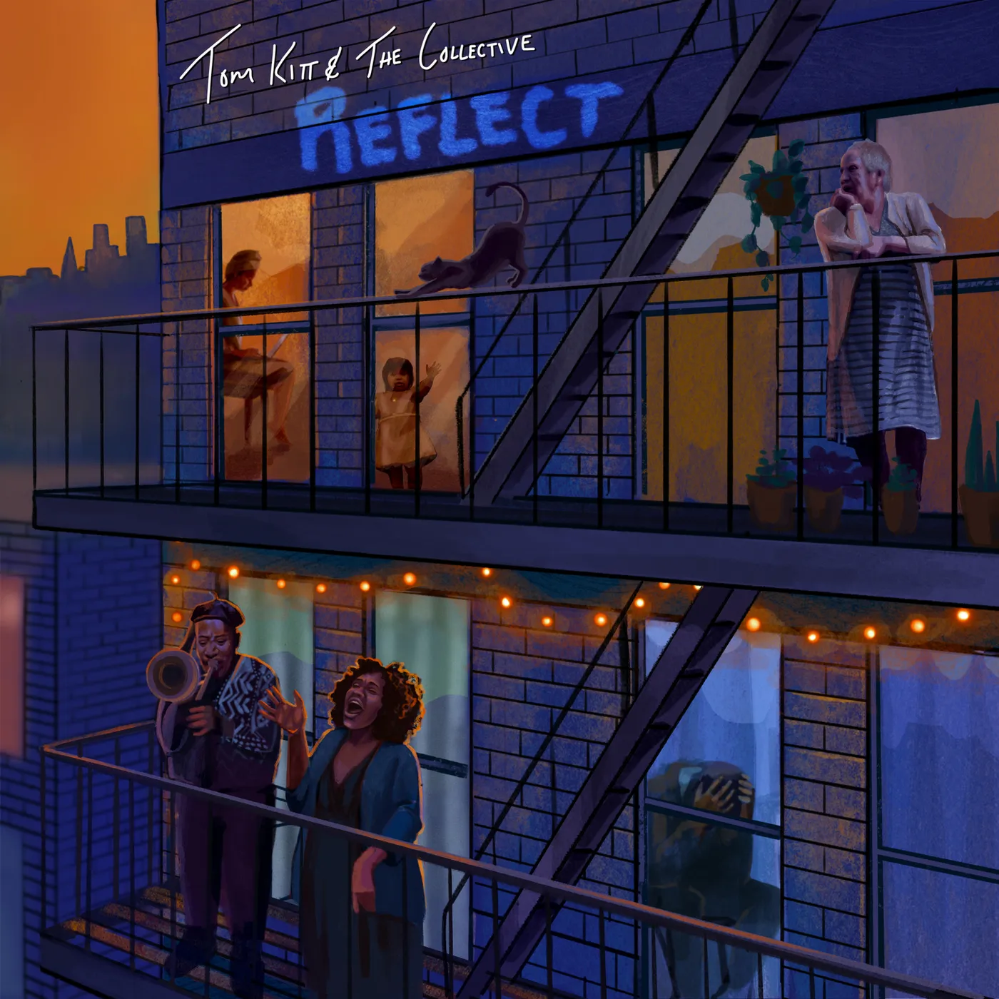Tom Kitt REFLECT (2LP/140G) Vinyl Record