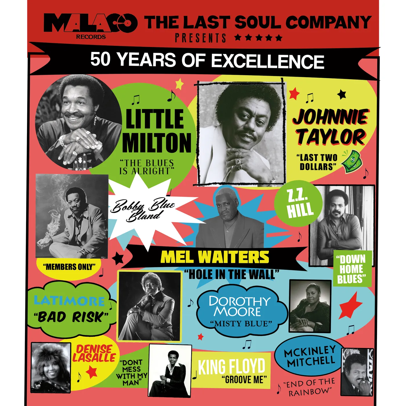 Various Malaco: The Last Soul Company 50 Years of Excellence Vinyl Record