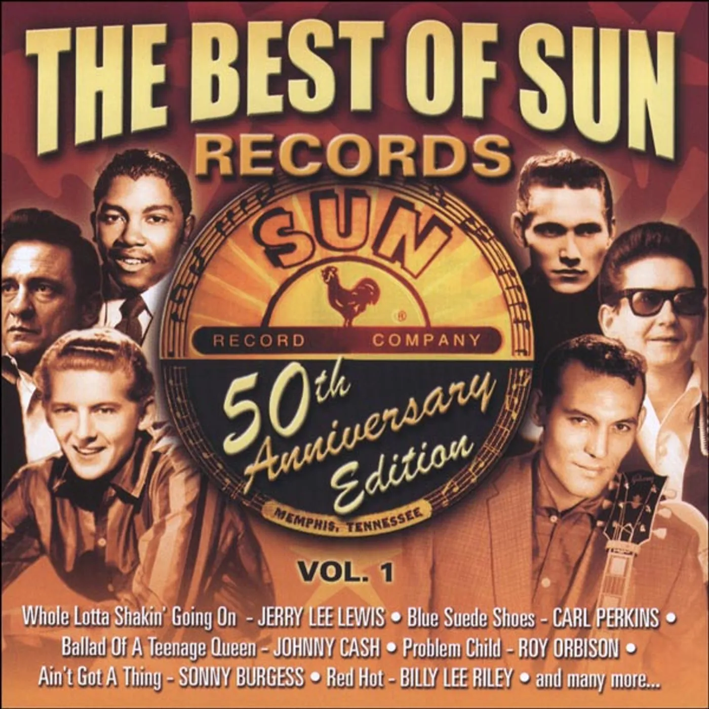 Various Artists Best of Sun Records: 50th Anniversary Edition, Vol. 1 CD
