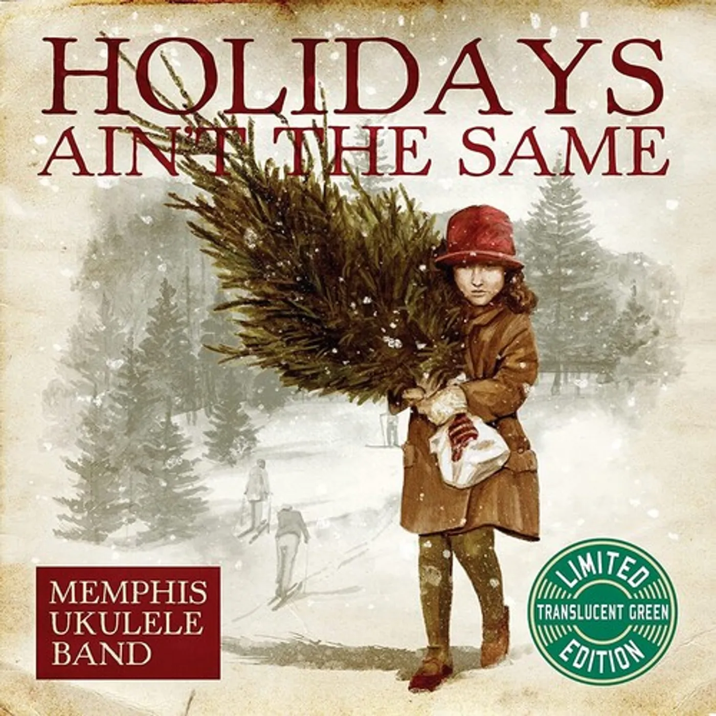 Memphis Ukulele Band Holidays Ain't the Same Vinyl Record