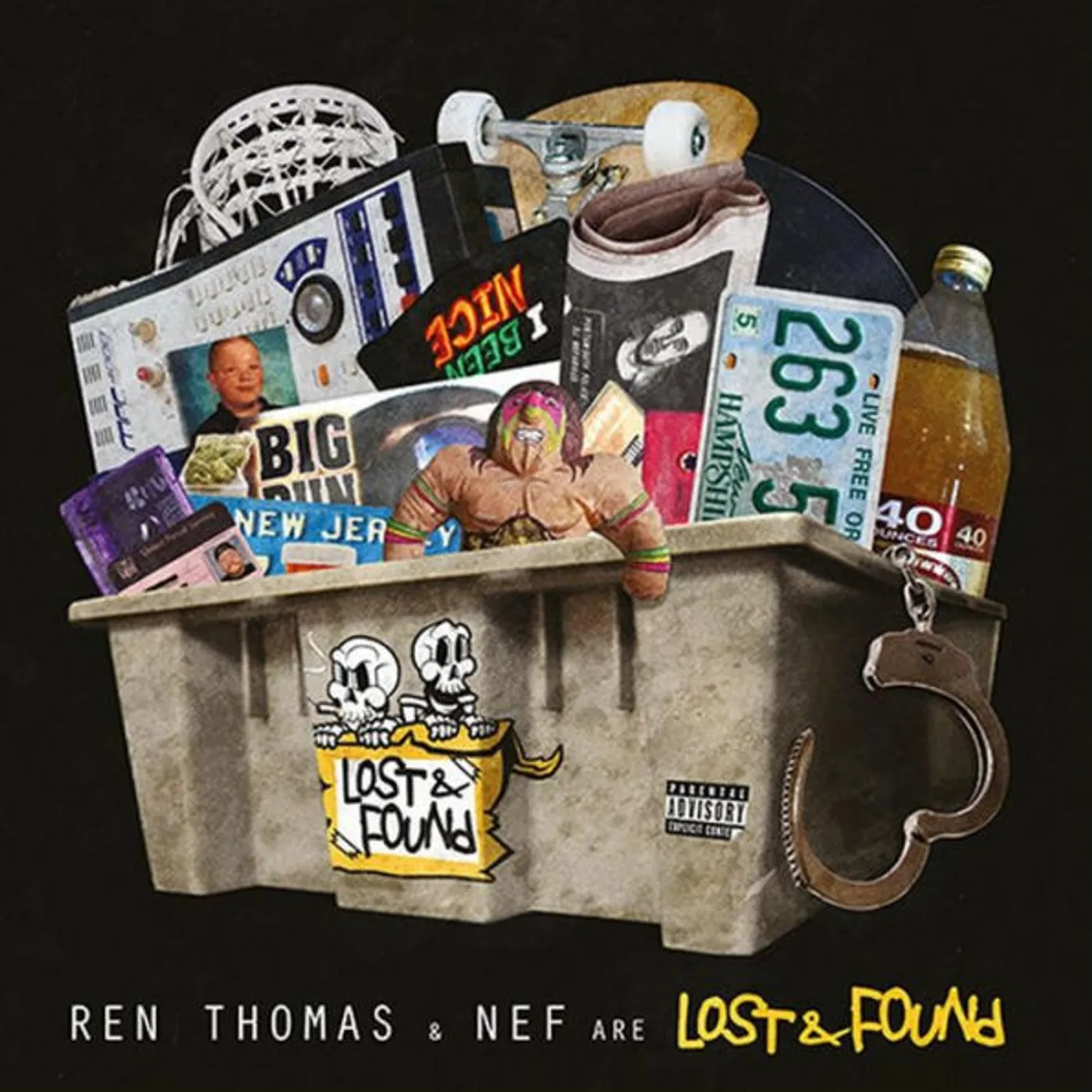 Ren Thomas & Nef LOST & FOUND Vinyl Record