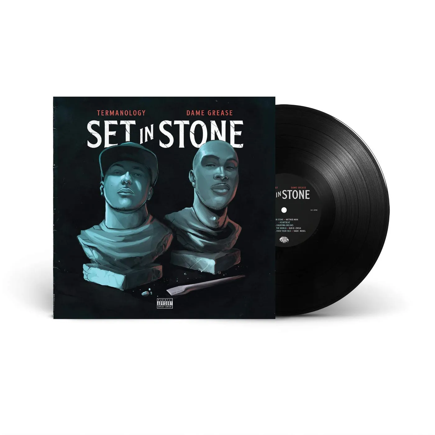Termanology & Dame Grease SET IN STONE Vinyl Record