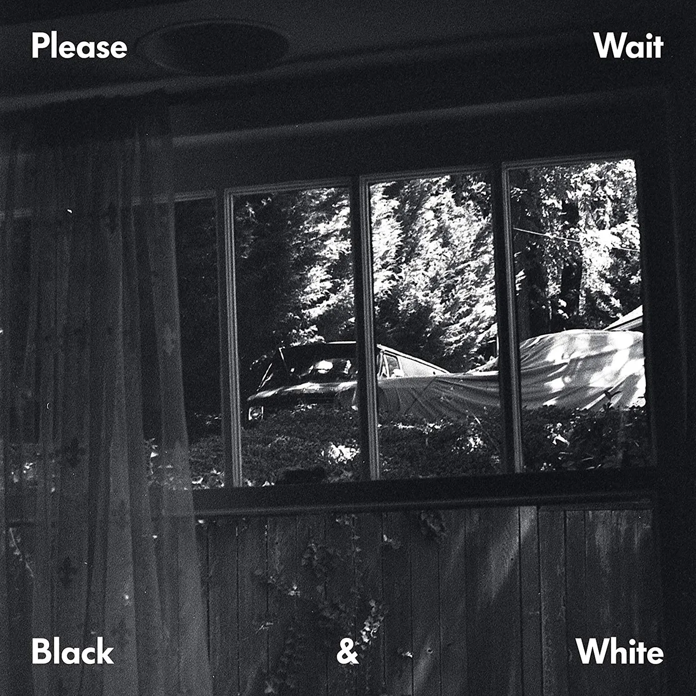 Please Wait BLACK & WHITE Vinyl Record