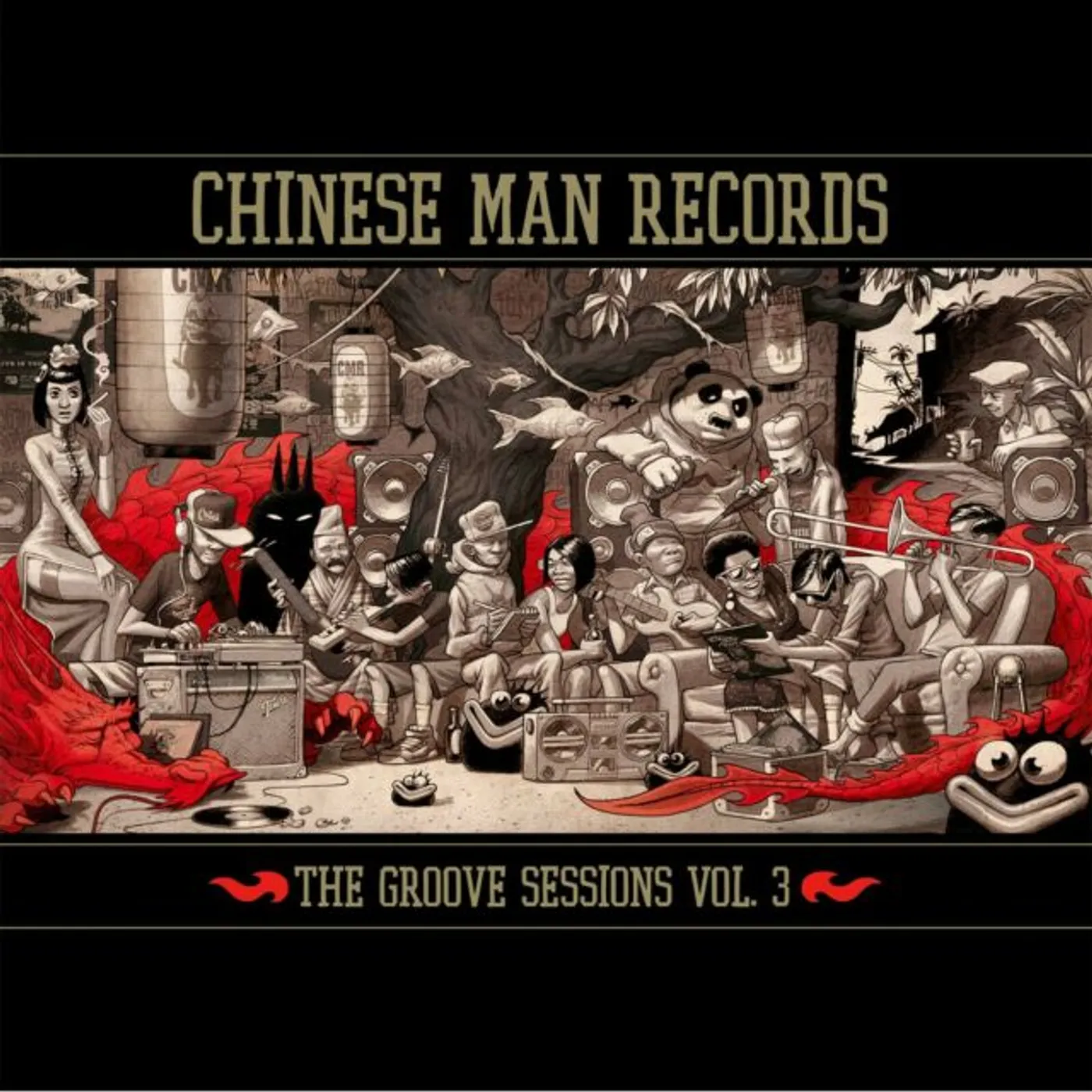 Chinese Man Groove sessions v.3 Vinyl Record