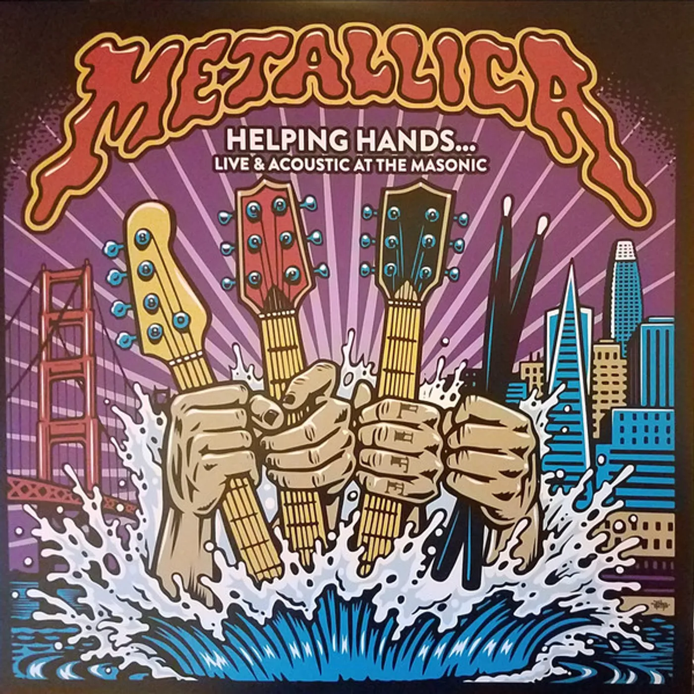 Metallica Helping Hands: Live & Acoustic at The Masonic Vinyl Record