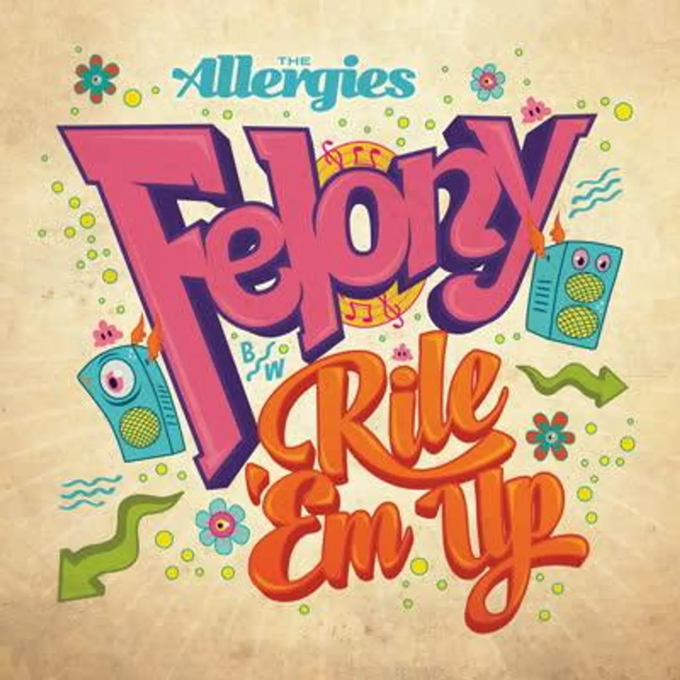 The Allergies Felony Vinyl Record