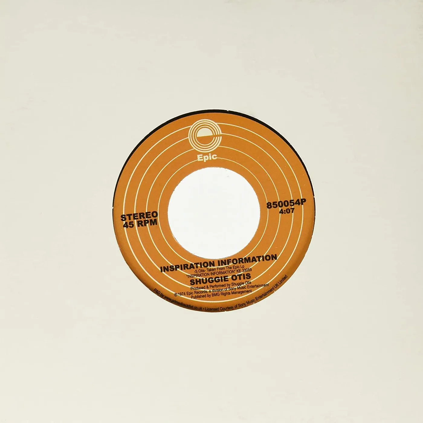 Shuggie Otis Inspiration Information Vinyl Record