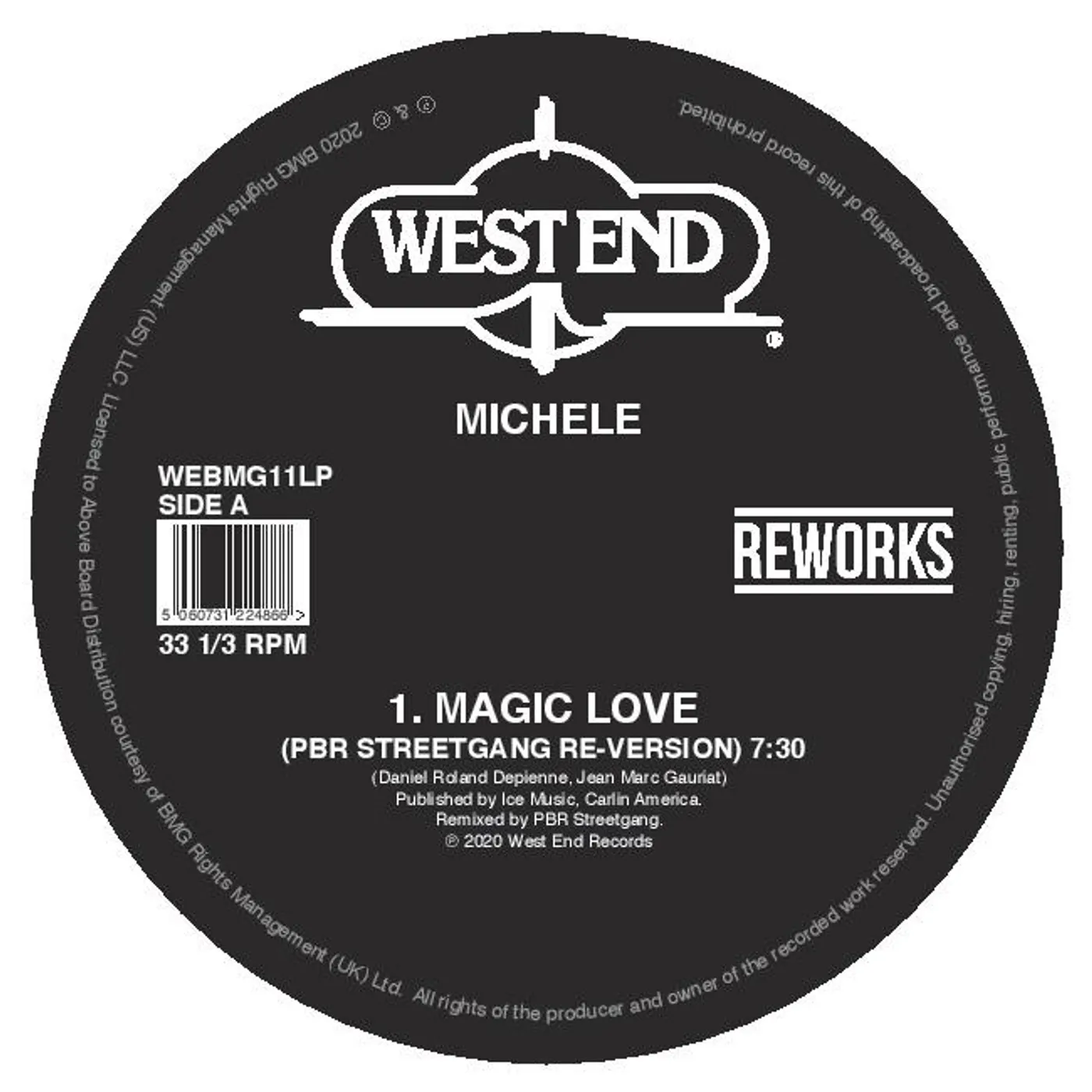 PBR Streetgang West End Reworks Vinyl Record