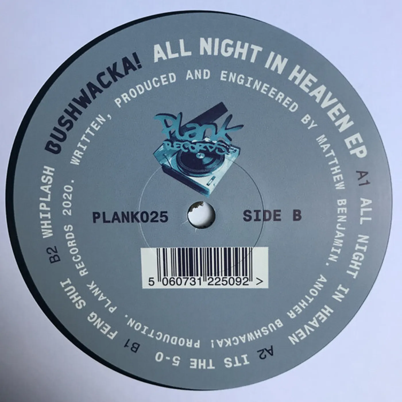 Bushwacka All Night In Heaven 12 Ep Vinyl Record