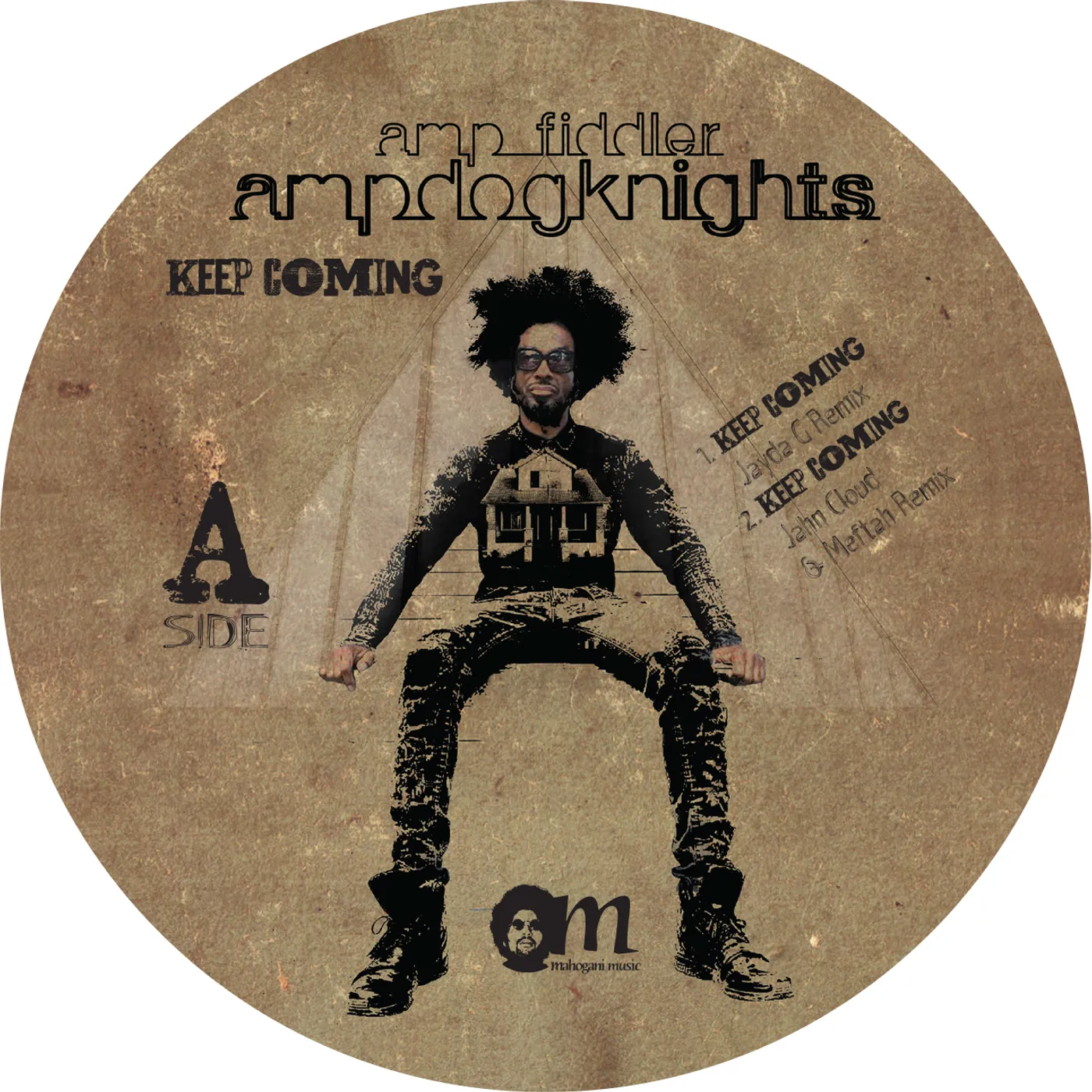 Amp Fiddler Keep Coming (Remixes) Vinyl Record