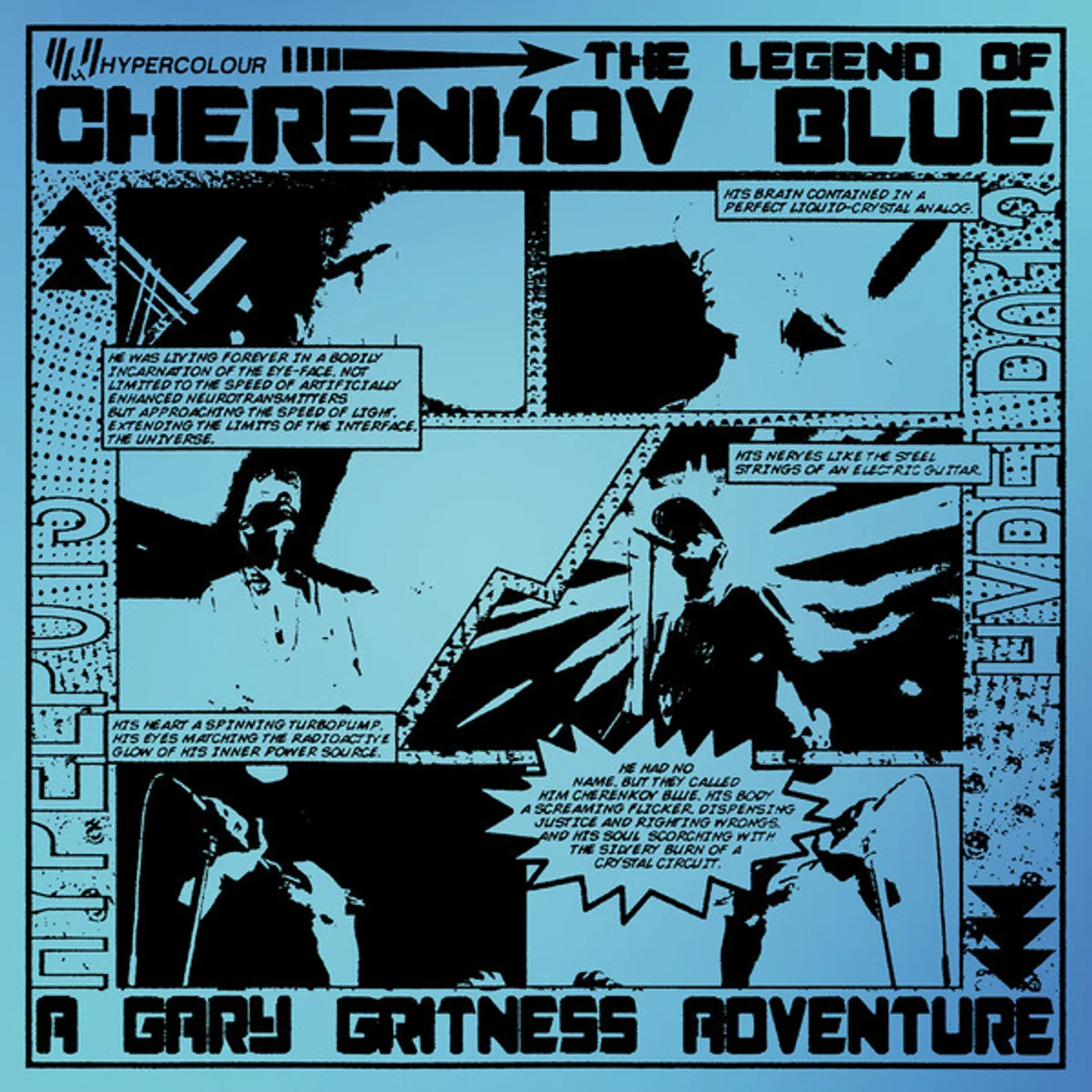 Gary Gritness Legend Of Cherenkov Blue Vinyl Record