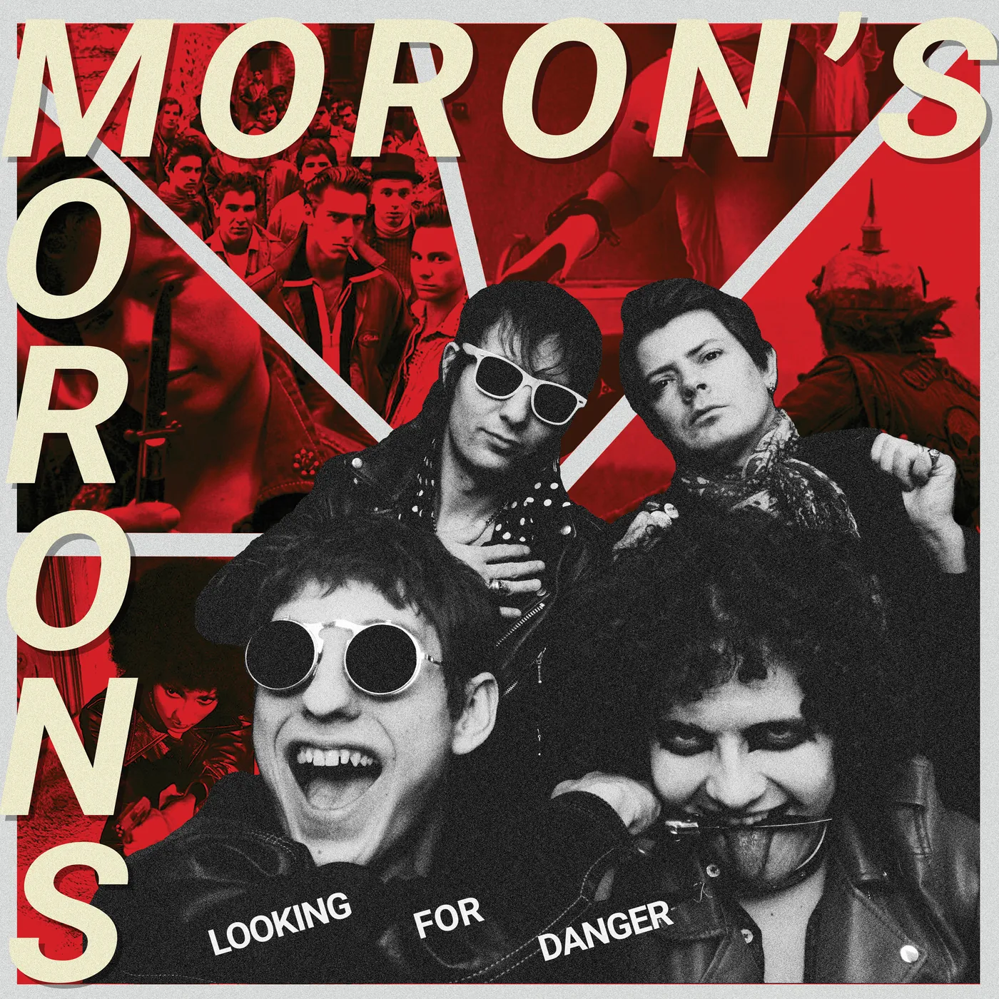 Moron's Morons LOOKING OR DANGER Vinyl Record