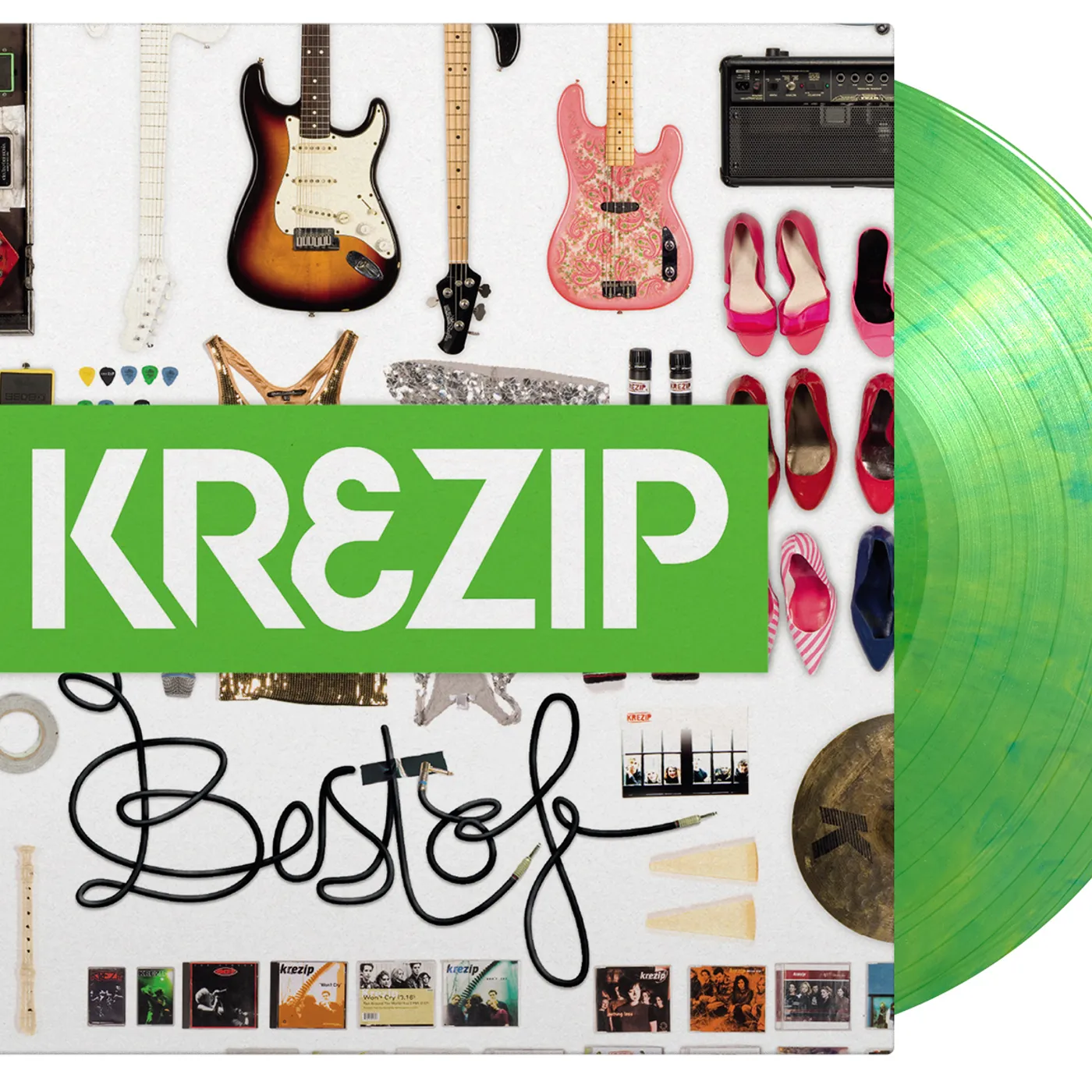 Krezip Best of Vinyl Record