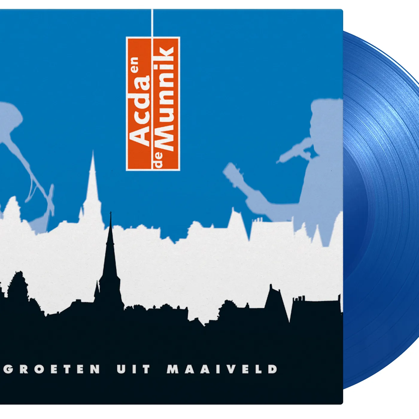 Acda & De Munnik Groeten Uit Maaiveld   Blue Vinyl Record