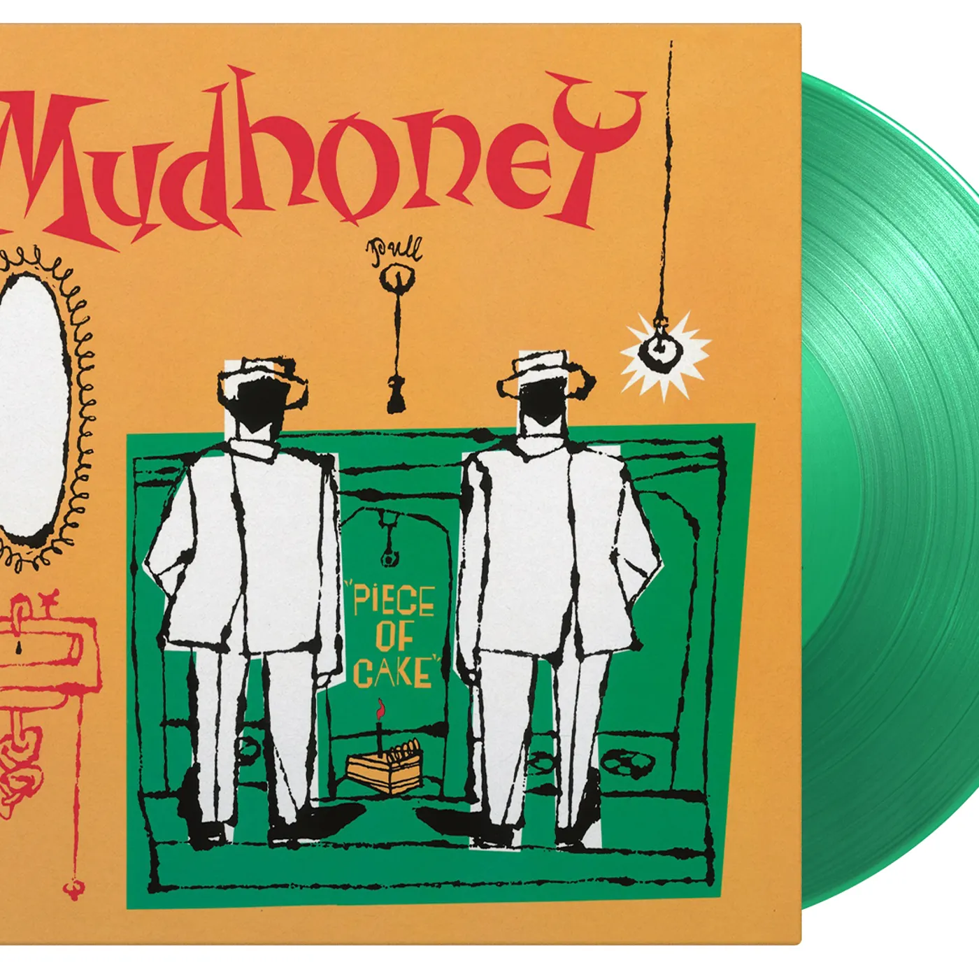 Mudhoney Piece Of Cake  Ltd Translucent Green  18 Vinyl Record