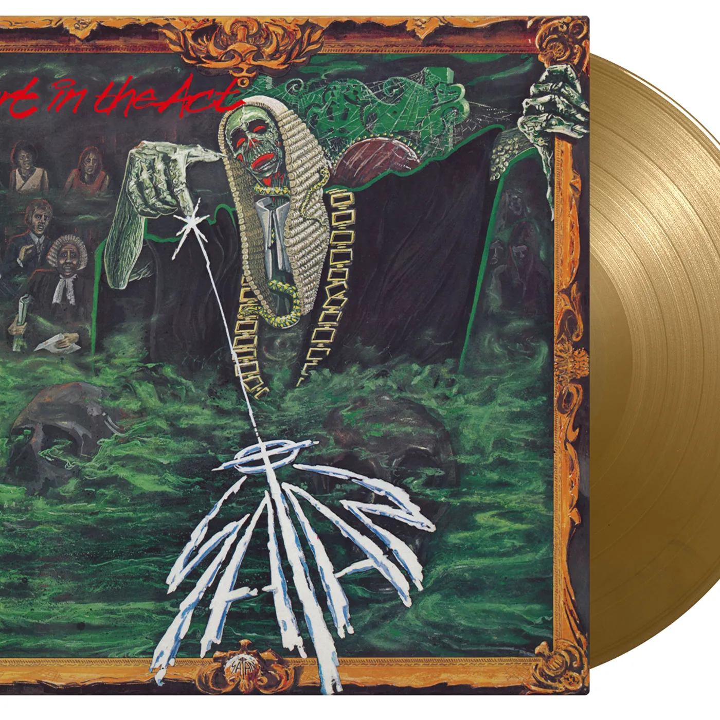 Satan Court In The Act  Ltd Ed  Gold 180 G Vinyl Record