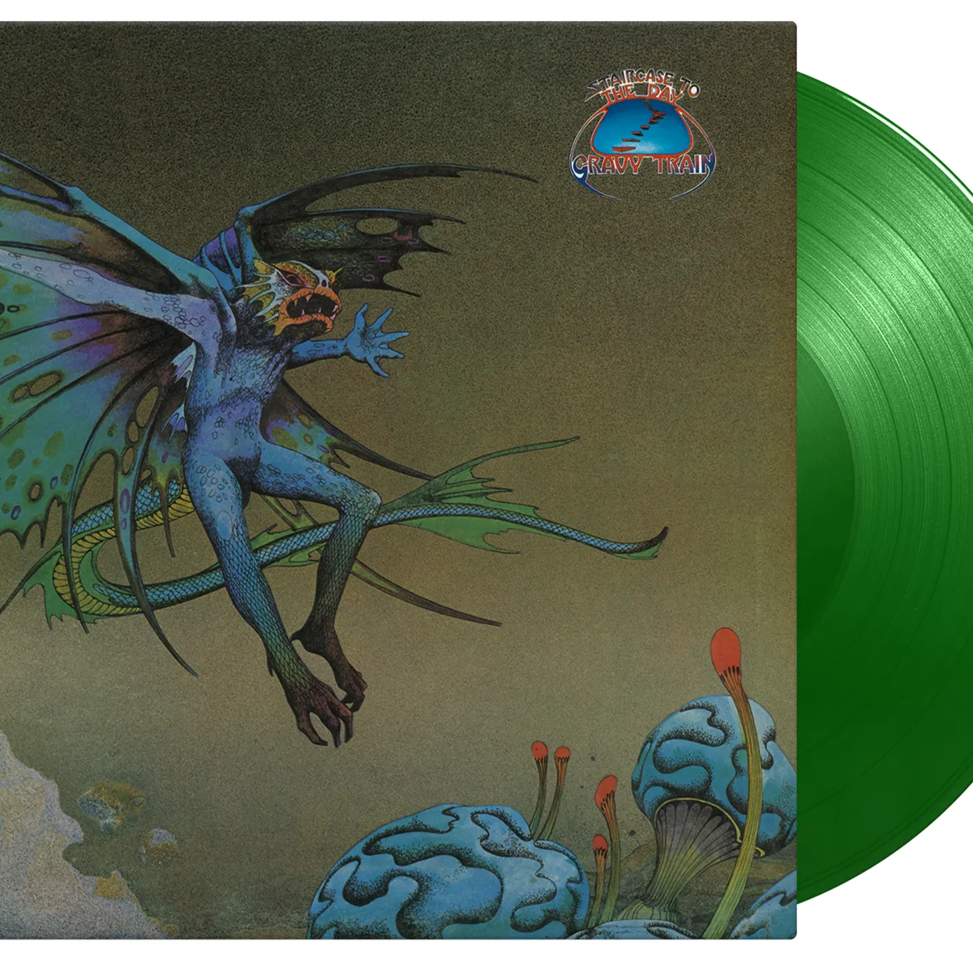 Gravy Train Staircase To The Day Ltd Light Green 180 Vinyl Record