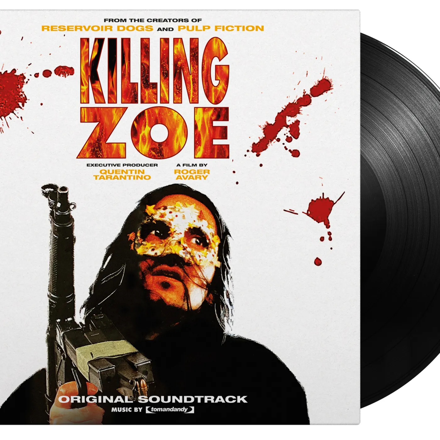 Tomandandy Killing Zoe (Soundtrack)  180 Gram Blac Vinyl Record