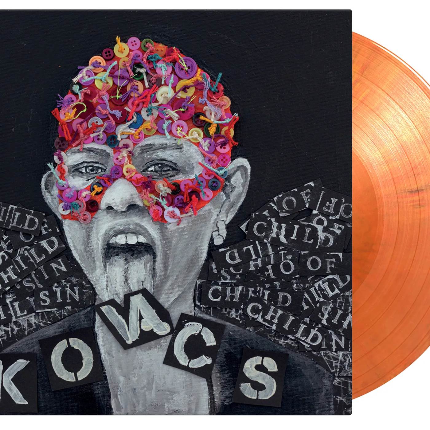 Kovacs Child Of Sin  Voodoo Orange Vinyl  180 G Ltd Ed Vinyl Record