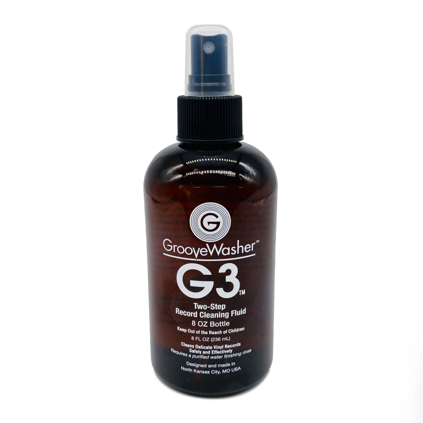 Groove Washer G3 Two Step Fluid 8 Oz Bottle (Case) (Vinyl)