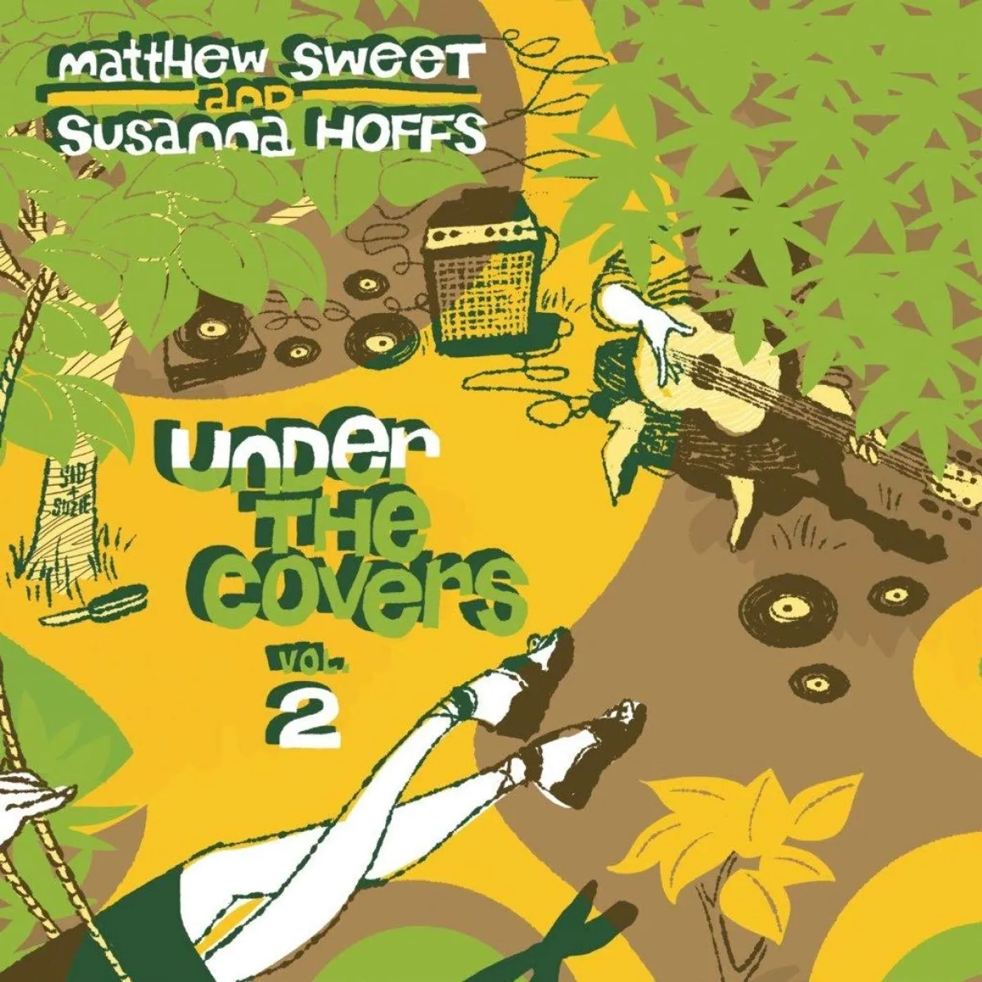 Susanna Hoffs & Matthew Sweet Under The Covers Vol. 2  Green  180 G Vinyl Record