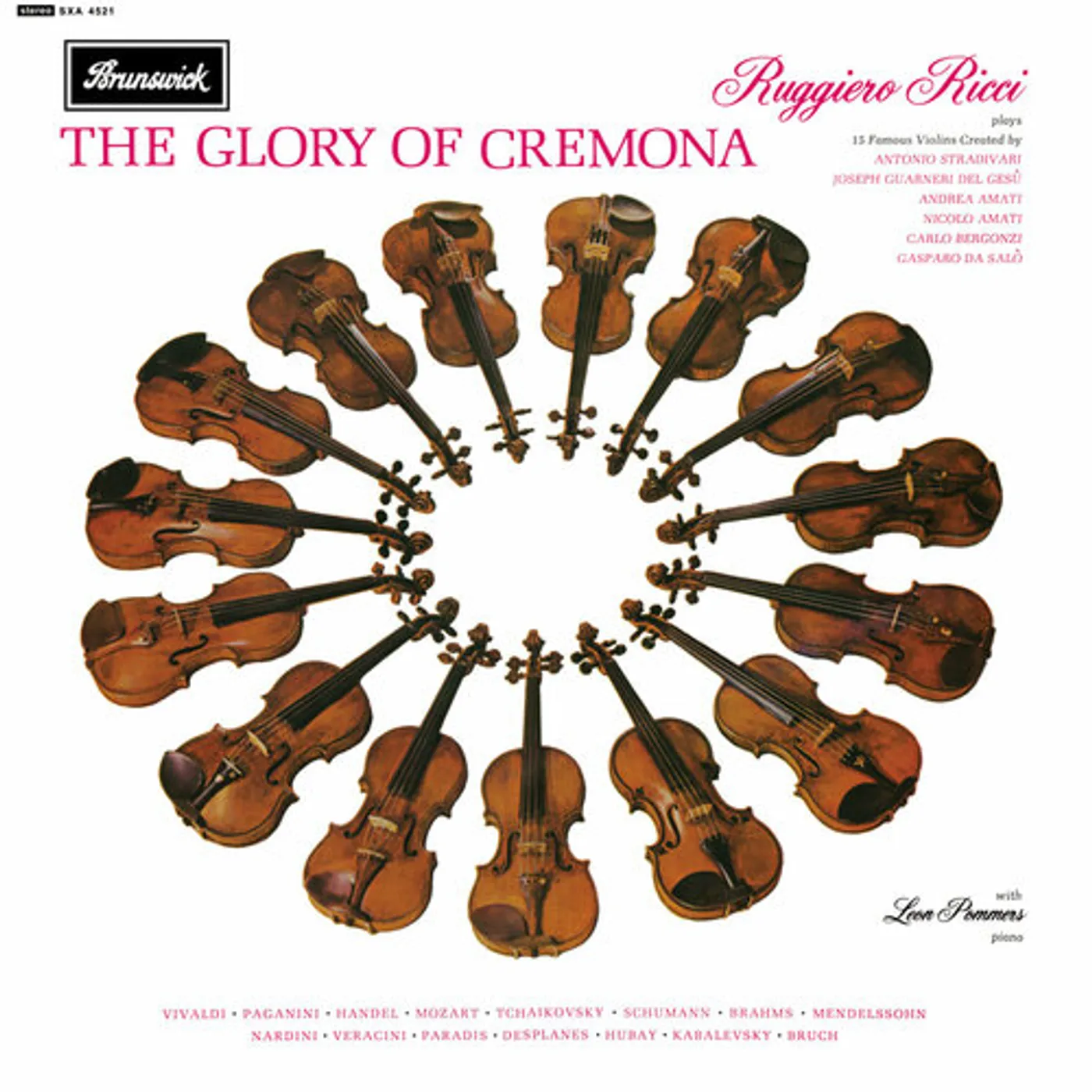 Ruggiero Ricci The Glory of Cremona (180 Gram Audiophile Vinyl Import) Vinyl Record