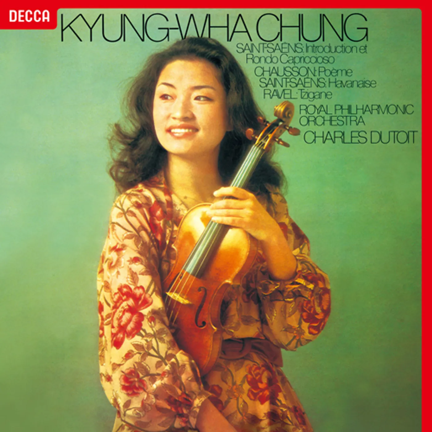 Kyung Wha Chung Saint-Saens, Chausson, Ravel Vinyl Record