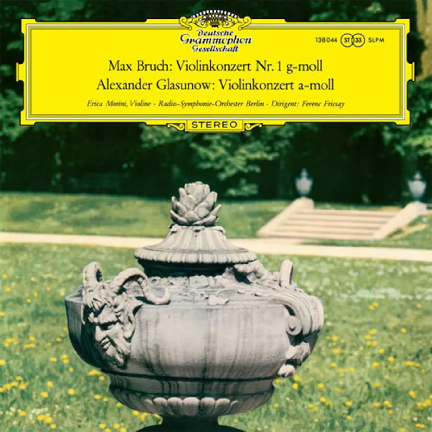 Erica Morini Bruch/Glazunov: Violin Concertos Vinyl Record