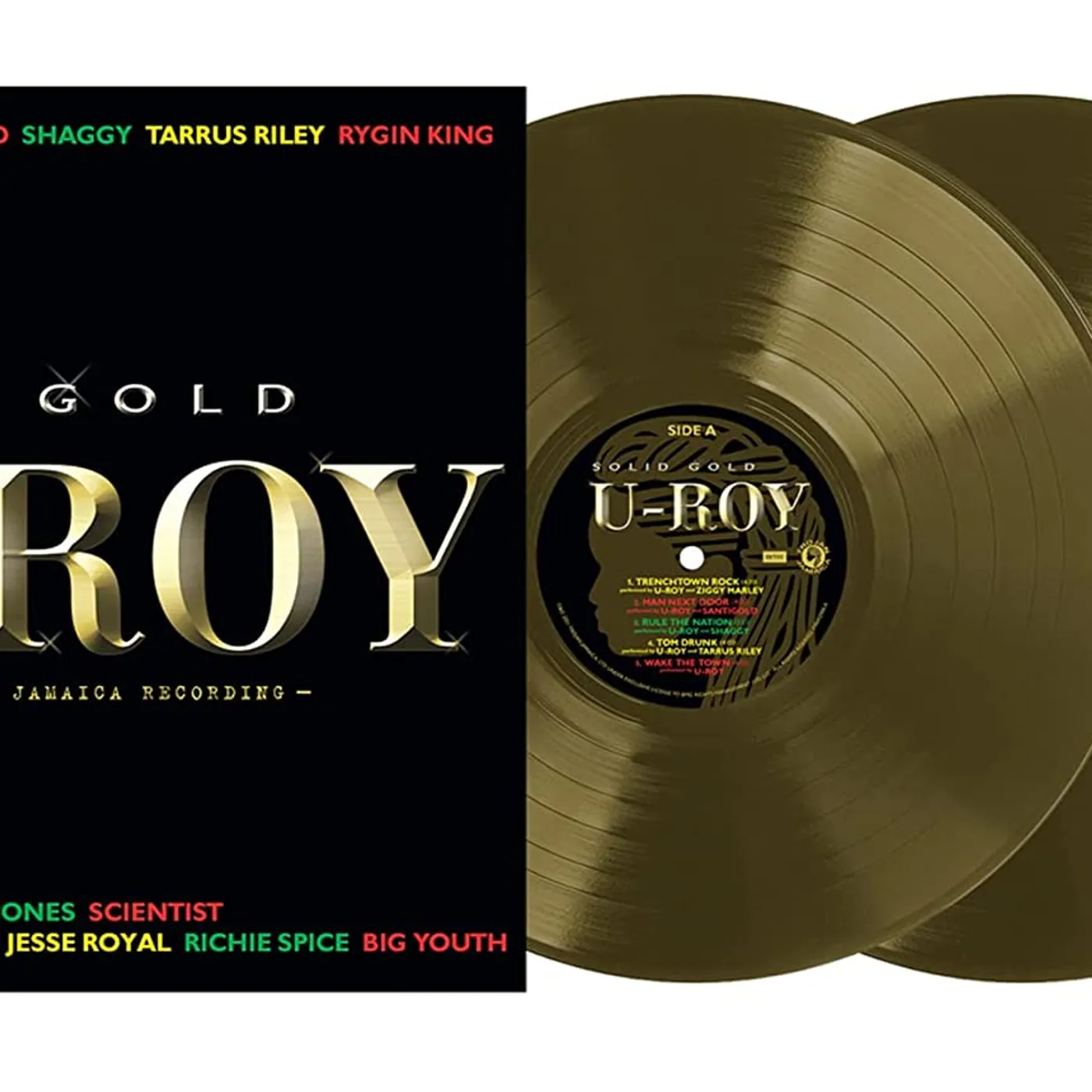 Solid Gold U-Roy  Vp Records Gold Exclusive Vinyl Record