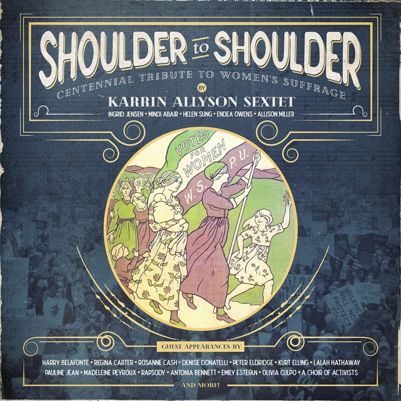 Karrin Allyson SHOULDER TO SHOULDER: CENTENNIAL TRIBUTE TO WOMEN CD