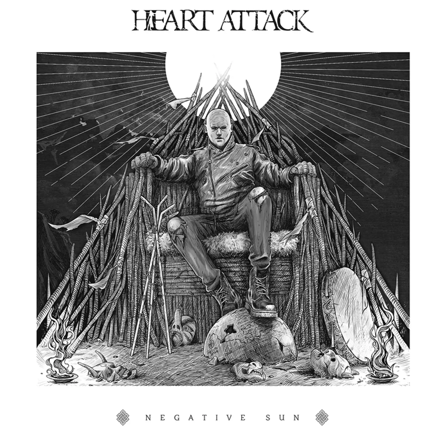 Heart Attack Negative Sun CD