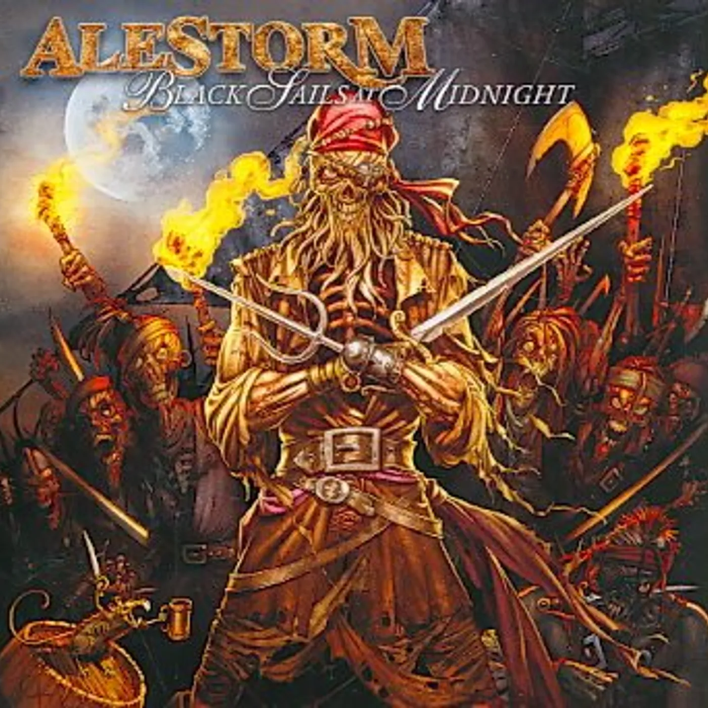 Alestorm BLACK SAILS AT MIDNIGHT CD