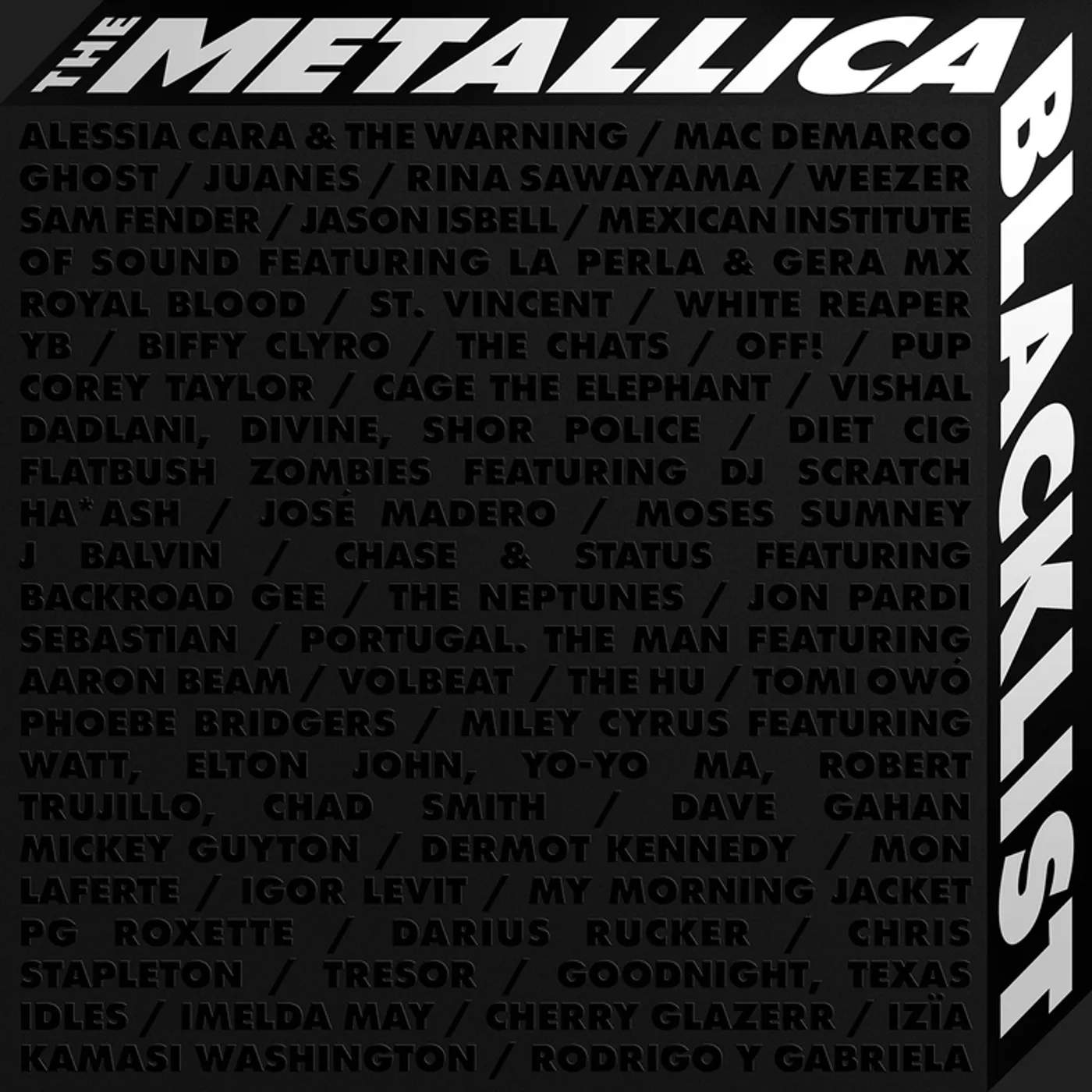 Metallica & Various Artists METALLICA BLACKLIST (4CD/LIMITED EDITION) CD